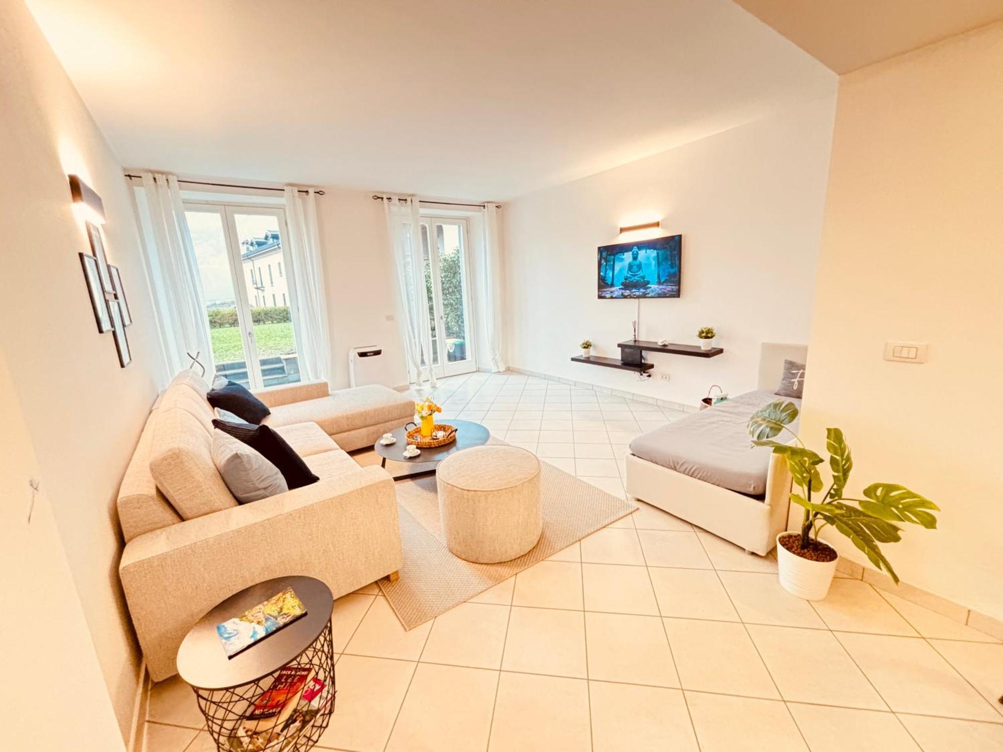 Lago Villa Zen - Apartment With Jacuzzi, Panoramic Views Lenno Extérieur photo